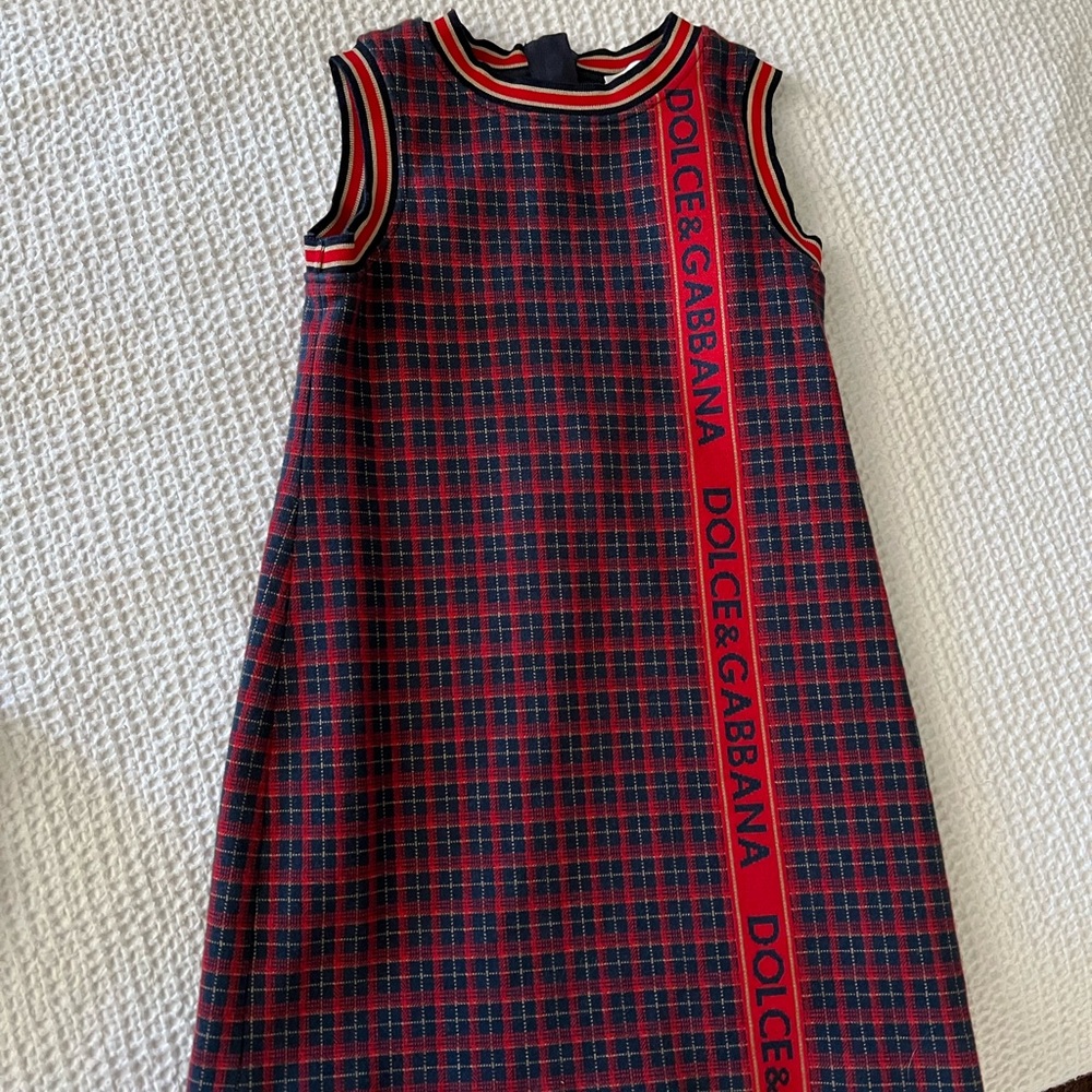 Girl dolce and gabana dress.